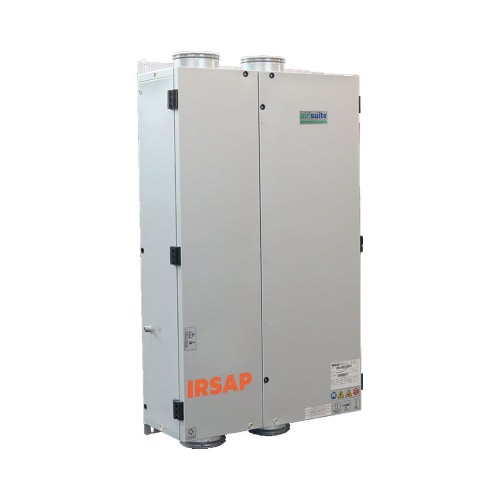 Immagine di Irsap IRSAIR B 220 controllo E unità di ventilazione a doppio flusso con recupero di calore, con controllo remoto Touch Screen, da incasso URED022BRE000