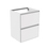 Immagine di Flaminia CUBIKA base portalabo L.60 P.50 cm a terra, con 2 cassetti, senza top, colore bianco finitura opaco CKDI02LBK