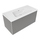 Flaminia CUBIKA/BLOOM set con mobile sottolavabo L.105 cm, 1 cassetto, colore grey finitura opaco e lavabo L.105 cm con troppopieno, colore bianco finitura lucido BCK893LGK+BM105L