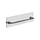 Gessi INCISO ACCESSORIES maniglia e portasalvietta L.60 cm, per vetro, finitura black metal brushed PVD 58617#707