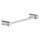 Nobili RESPIRO porta salvietta L.36 cm a parete, finitura inox spazzolato ACRS20/SIX