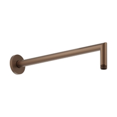 Immagine di Nobili SHOWER braccio doccia a parete P.35 cm, finitura tabacco opaco AD138/44TA