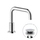 Nobili LIVE bocca per miscelatore monocomando per lavabo, con scarico 1 1/4" push, finitura cromo AV00156/23CR