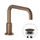 Nobili LIVE bocca per miscelatore monocomando per lavabo, con scarico 1 1/4" push, colore tabacco finitura opaco AV00156/23TA