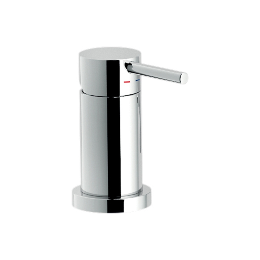 Immagine di Nobili LIVE miscelatore monocomando per bocca, ingresso a 2 vie, finitura cromo WE00110/9TCR