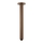 Nobili LIVE braccio doccia a soffitto P.30 cm, colore tabacco finitura opaco AD138/64TA