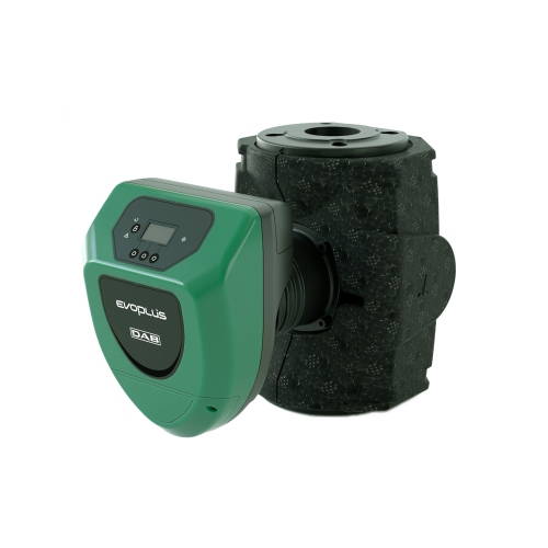 Immagine di Dab Pumps EVOPLUS B 120/220 32 Circolatore elettronico a rotore bagnato per impianti ad uso abitativo e commerciale, versione singola con bocche flangiate DN 32, portata max 18 m³/h - prevalenza max 12.1 m 60220908