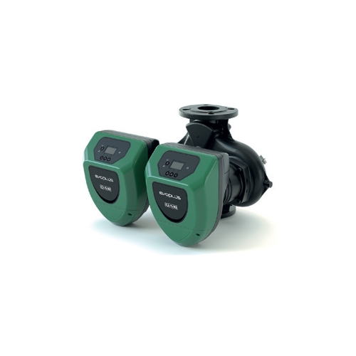 Immagine di Dab Pumps EVOPLUS D 180/280 50 Circolatore elettronico a rotore bagnato per impianti ad uso abitativo e commerciale, versione gemellare con corpo pompa flangiato DN 50, portata max 36 m³/h - prevalenza max 17.1 m 60220924