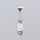 Cielo Piletta universale click clack finitura cromo, con coperchio in ceramica colore talco finitura opaco PIL01TL