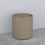 Immagine di Cielo ELLE OTTO TONDO coperchio in legno laccato, senza pouf, colore arenaria finitura opaco ELCTLAN