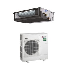 Immagine di Mitsubishi PEAD-M JA2 CANALIZZATA MEDIA PREVALENZA Climatizzatore canalizzabile monosplit inverter | unità esterna POWER INVERTER 12.5 kW unità interna 43000 BTU PEAD-M125JA2-PUZ-ZM125VDA