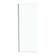 Immagine di Ideal Standard I.LIFE cabina doccia walk-in L.75.5 H.200 P.2 cm, vetro temperato trasparente spessore 8 mm, finitura brill lucido T5536EO