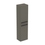 Immagine di Ideal Standard I.LIFE B mobile a colonna L.40 H.160 P.30 cm, anta a chiusura ammortizzata reversibile, con 5 ripiani interni di cui 4 di vetro, colore grigio quarzo finitura opaco T5260NG