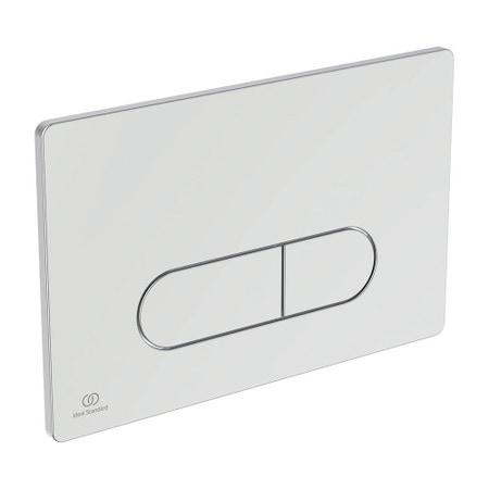 Immagine di Ideal Standard OLEAS™ M1 placca di comando per azionamento risciacquo cassette Prosys, finitura cromo R0115AA