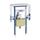Geberit DUOFIX modulo per lavabo 75 cm e rubinetteria Geberit ONE, ad altezza totale, con sifone girevole e Cloud ad incasso 111.071.00.2