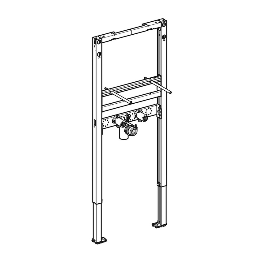 Immagine di Geberit DUOFIX modulo per lavabo, 112 cm rubinetteria a pianale 111.432.00.3