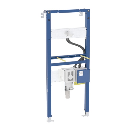 Immagine di Geberit DUOFIX modulo per lavabo 130 cm rubinetteria a parete con scatola funzionale da incasso con sifone da incasso 111.562.00.2