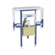 Immagine di Geberit DUOFIX modulo per lavabo 90cm e rubinetteria Geberit ONE, ad altezza totale, con sifone girevole e Cloud ad incasso 111.072.00.2