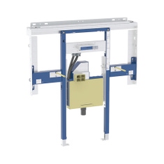 Immagine di Geberit DUOFIX modulo per lavabo 105cm e rubinetteria Geberit ONE, ad altezza totale, con sifone girevole e Cloud ad incasso 111.073.00.2