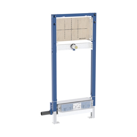 Immagine di Geberit DUOFIX modulo per doccia 130 cm con scarico a parete rubinetteria a parete da incasso per altezza del massetto 65–90 mm a filo dell'imbuto di scarico 111.581.00.2