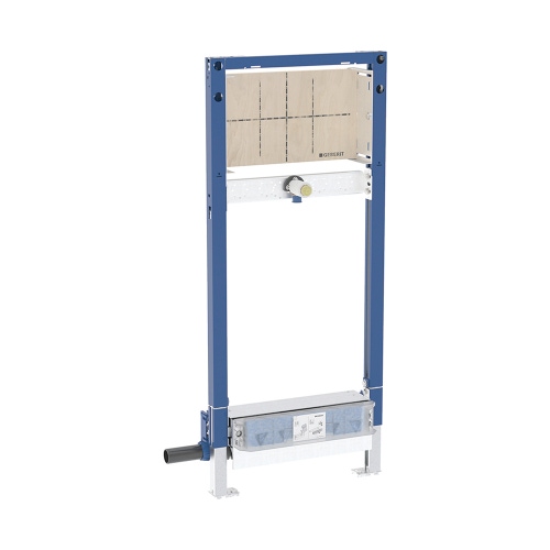 Immagine di Geberit DUOFIX modulo per doccia 130 cm con scarico a parete rubinetteria a parete da incasso per altezza del massetto 65–90 mm a filo dell'imbuto di scarico 111.581.00.2