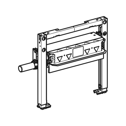 Immagine di Geberit DUOFIX modulo per doccia 50 cm con scarico a parete per altezza del massetto 65–90 mm a filo dell'imbuto di scarico 111.593.00.2