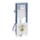 Immagine di Geberit DUOFIX modulo per WC sospeso 112 cm con cassetta di risciacquo da incasso Sigma 12 cm per disabili 111.909.00.6