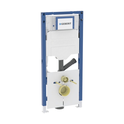 Immagine di Geberit DUOFIX modulo per WC sospeso 112 cm con cassetta di risciacquo da incasso Sigma 12 cm per aspiratore dei cattivi odori collegato a ventilazione esterna 111.908.00.6