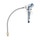 Geberit rubinetto a galleggiante tipo 380 con allacciamento idrico inferiore 3/8" codolo in materiale sintetico 240.718.00.5