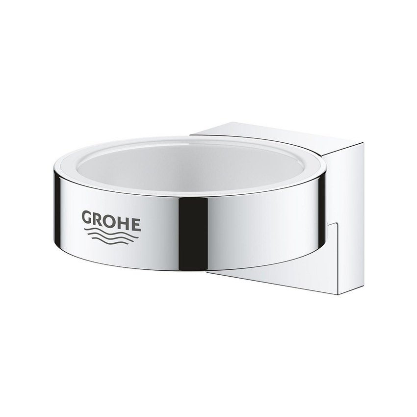 Immagine di Grohe SELECTION supporto per dispenser sapone o bicchiere, finitura cromo 41027000