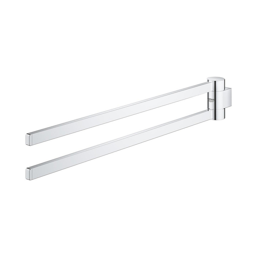 Immagine di Grohe SELECTION porta salviette doppio, orientabile, finitura cromo 41063000
