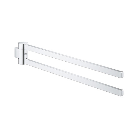 Immagine di Grohe SELECTION porta salviette doppio, orientabile, finitura cromo 41063000
