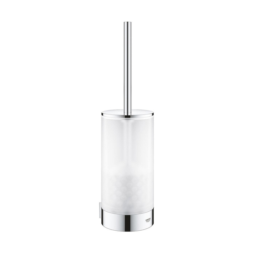 Immagine di Grohe SELECTION porta scopino completo, fissaggio nascosto, finitura cromo 41076000