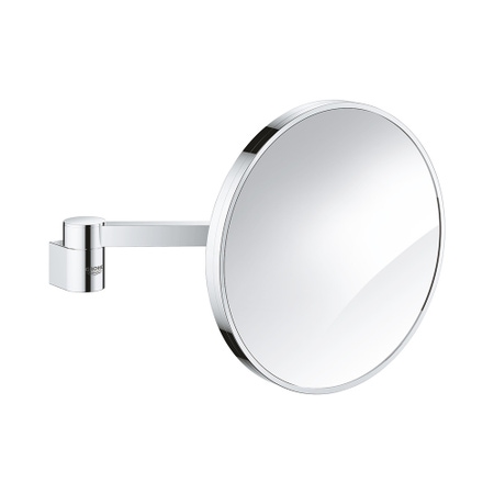 Immagine di Grohe SELECTION specchio ingranditore senza luci, fissaggio nascosto, finitura cromo 41077000