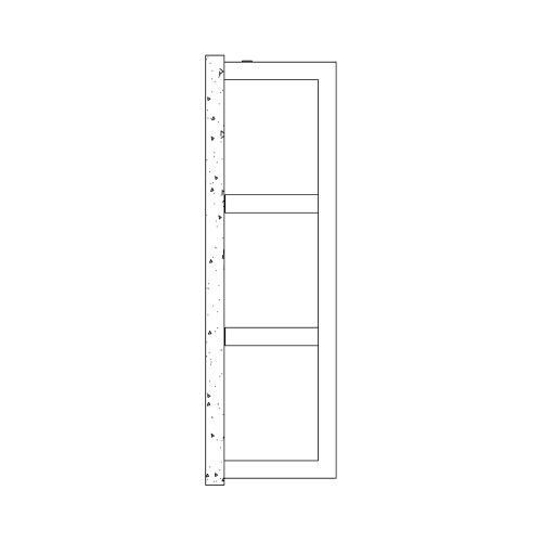Immagine di Irsap QUADRAQUA S scaldasalviette elettrico a 3 scomparti H.111,6 L.30 P.30 cm, colore bianco standard finitura lucido  QDRS030Z01IRNNN002