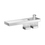 Immagine di Inda INDISSIMA_CHROME set lavabo con spandisapone, portabicchiere e mensola, a parete, finitura cromo A88K40CR21