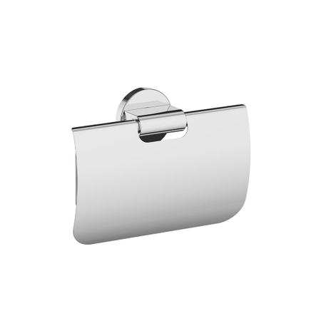 Immagine di Inda ONE portarotolo con coperchio, finitura cromo A2426BCR