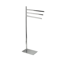 Immagine di Inda Piantana con 3 portasalviette, finitura cromo AV085FCR