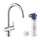Nobili SORGENTE FILTRA miscelatore bicomando con sistema filtrante H.39 cm, con bocca girevole, finitura cromo LV129133/3VBCR