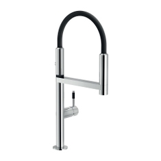 Immagine di Nobili MOVE miscelatore monocomando per lavello, con bocca girevole, finitura cromo MV92400/50CR