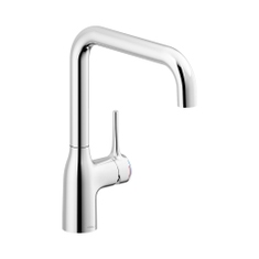 Immagine di Nobili MANIA miscelatore monocomando per lavello, con bocca girevole e limitatore di portata, finitura cromo CU128123CR