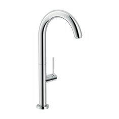 Immagine di Nobili POP miscelatore monocomando per lavello, con bocca girevole 360°, finitura cromo PO108113CR