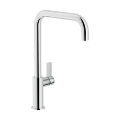 Immagine di Nobili FLAG miscelatore monocomando per lavello, con bocca girevole, finitura cromo FL96123CR