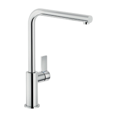 Immagine di Nobili FLAG miscelatore monocomando per lavello, con bocca girevole, finitura cromo FL96133CR