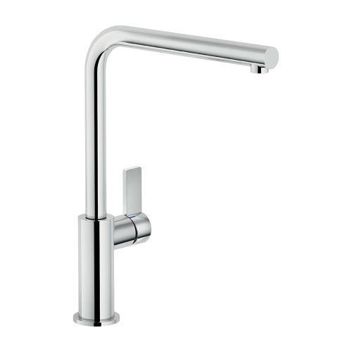 Immagine di Nobili FLAG miscelatore monocomando per lavello, con bocca girevole, finitura cromo FL96133CR