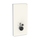 Geberit MONOLITH modulo sanitario per WC sospeso H.101 cm, rivestimento laterale in alluminio, rivestimento frontale colore grigio sabbia finitura vetro lucido 131.027.JL.5