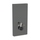 Geberit MONOLITH modulo sanitario per WC sospeso H.101 cm, rivestimento laterale in alluminio nero cromato, rivestimento frontale colore lava finitura vetro lucido 131.027.JK.5
