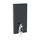 Geberit MONOLITH PLUS modulo sanitario per WC a pavimento H.101 cm, con ComfortLight, rivestimento laterale in alluminio nero cromato, colore nero finitura vetro lucido 131.202.SJ.7