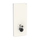 Geberit MONOLITH PLUS modulo sanitario per WC sospeso H.114 cm, rivestimento laterale in alluminio, rivestimento frontale colore grigio sabbia finitura vetro lucido 131.231.JL.7