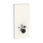 Geberit MONOLITH PLUS modulo sanitario per WC sospeso H.101 cm, rivestimento laterale in alluminio, rivestimento frontale colore grigio sabbia finitura vetro lucido 131.221.JL.7